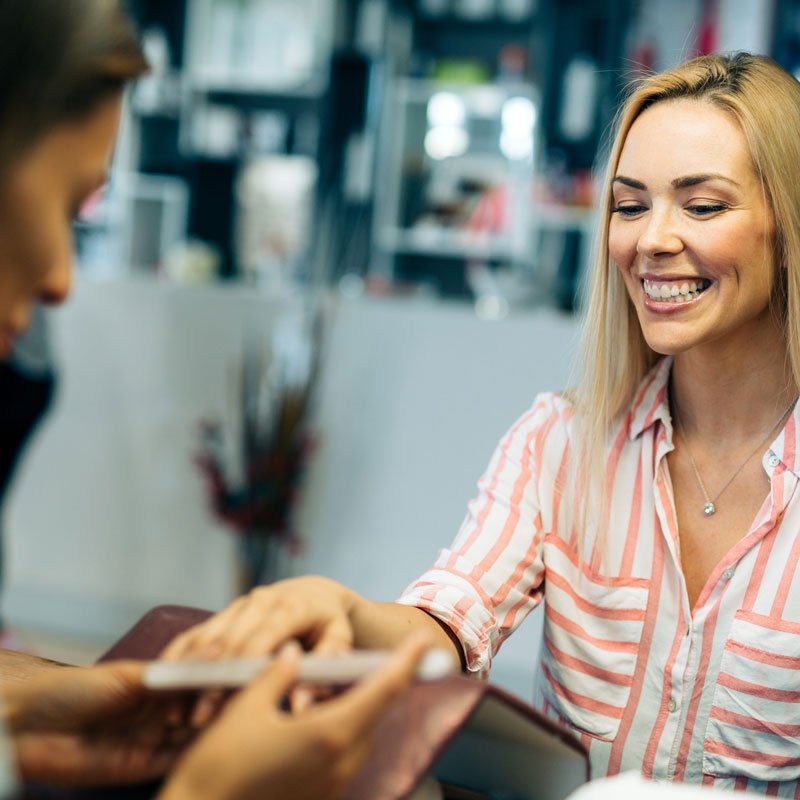 A nail salon customer service could also be your consideration